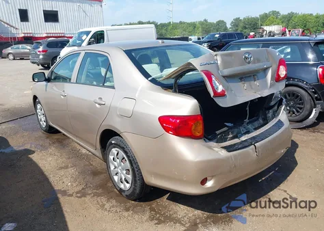 2009 Toyota Corolla Le from USA, damaged, VIN 2T1BU40E19C008983